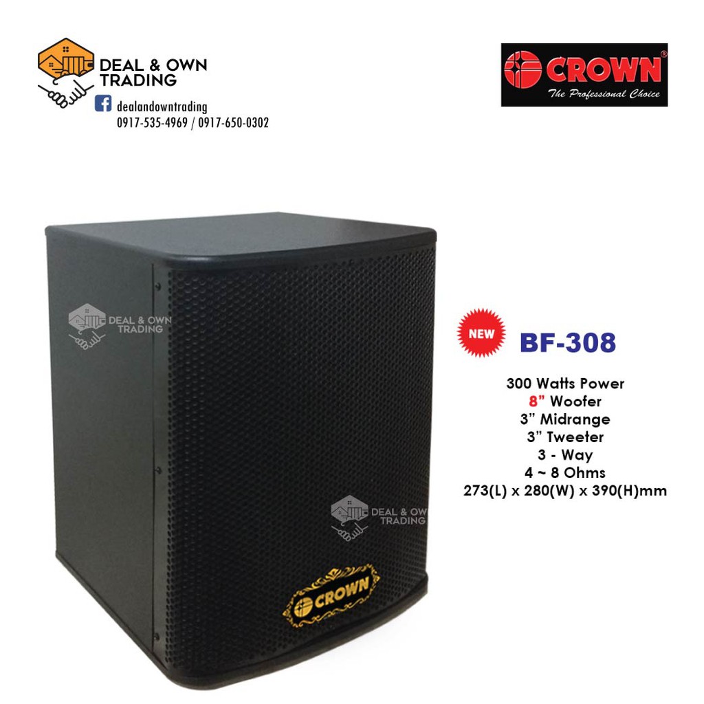 crown karaoke speaker