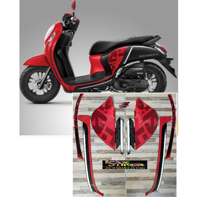 Striping For Honda Scoopy 21 Shopee Philippines