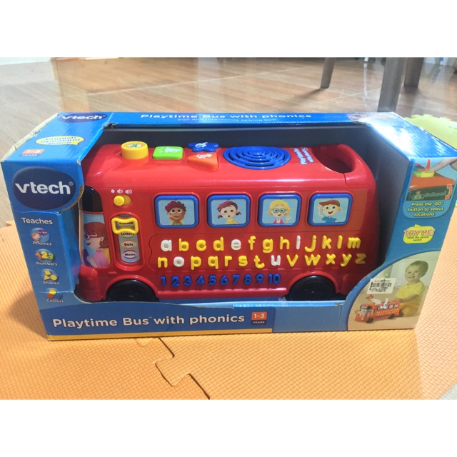 playtime bus with phonics