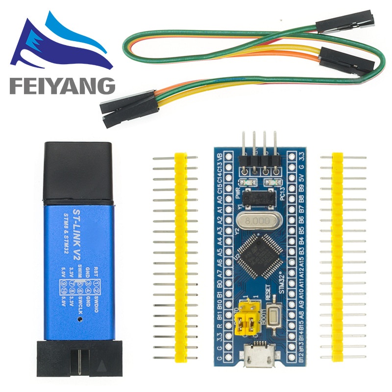 STM32F103C6T6 STM32F103C8T6 ARM STM32 Minimum System Development Board ...