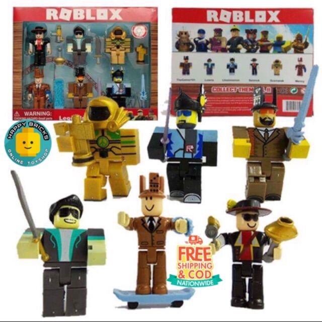 Roblox Toys Includes 6 Characters In 1 Box Alt Shopee Philippines - roblox toys in philippines