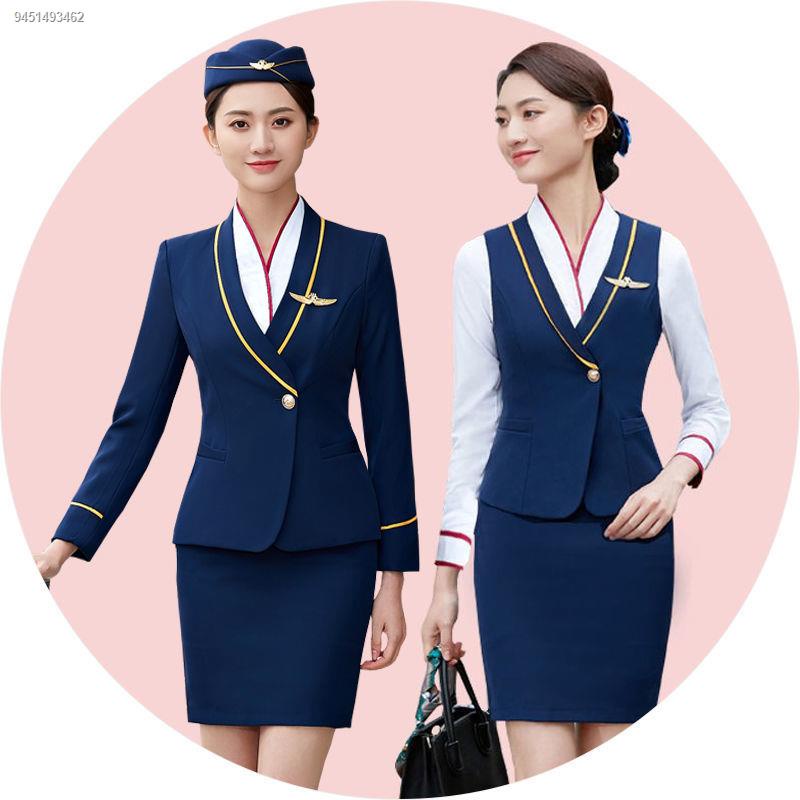 High-end flight attendant uniforms, vocational colleges, suits, flight ...