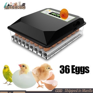 Automatic Egg Incubator 36 Eggs Poultry Hatcher For Chicken Pigeon Duck Goose Quail Turkey Hatching