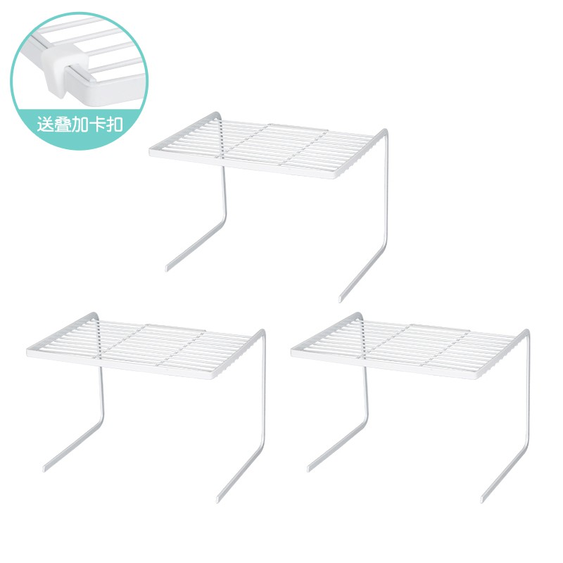 Metaltex Totem Folding Wire Stackable Shelf Rack Kitchen Storage 364347 