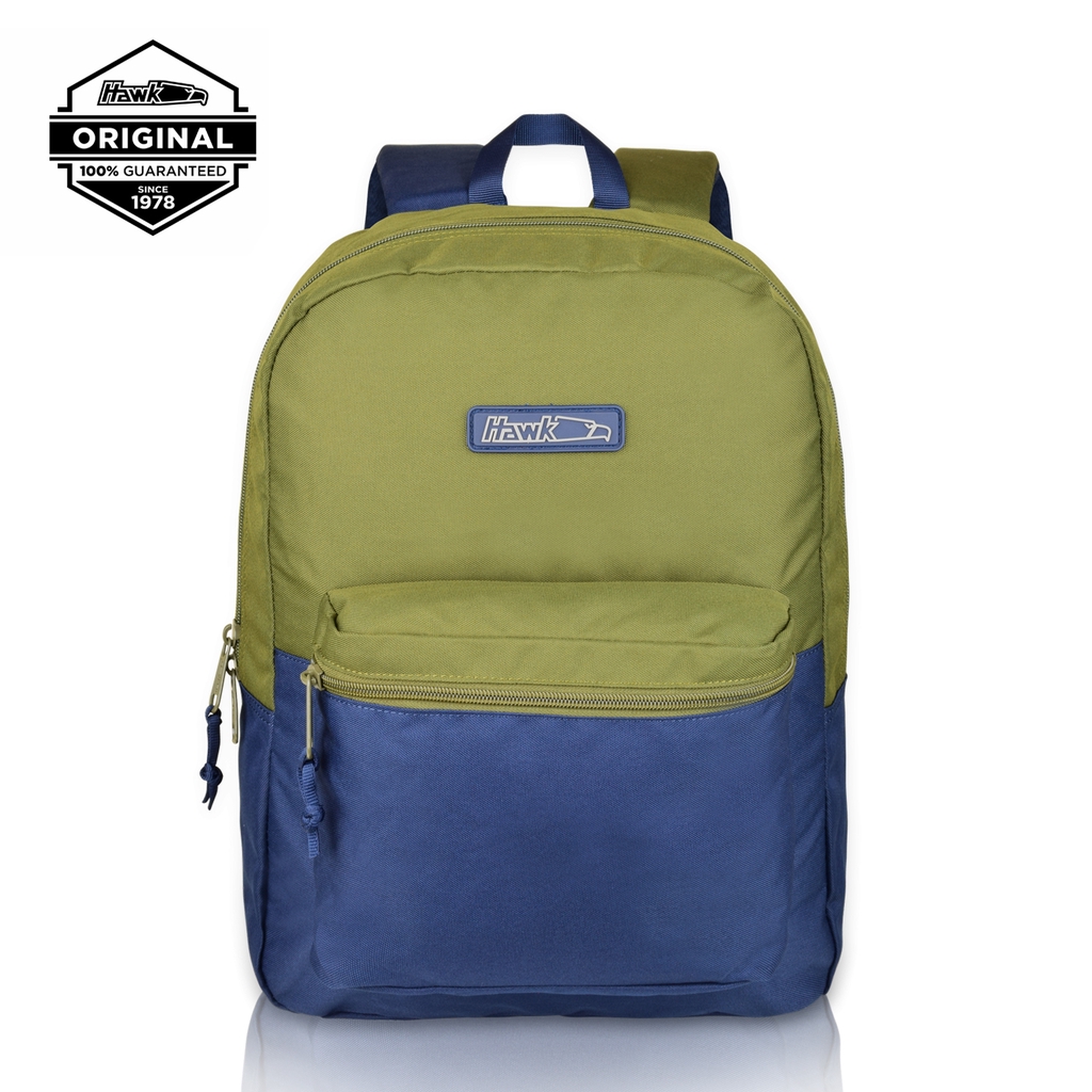 hawk bag blue green