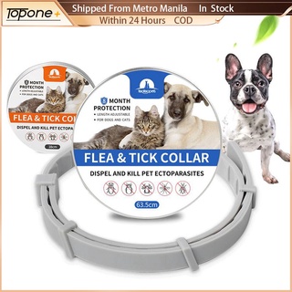 8 Month Pet Cat & Dog Collar Flea Tick Collar Flea Killer Collar Insect Repellent Rubber Collars