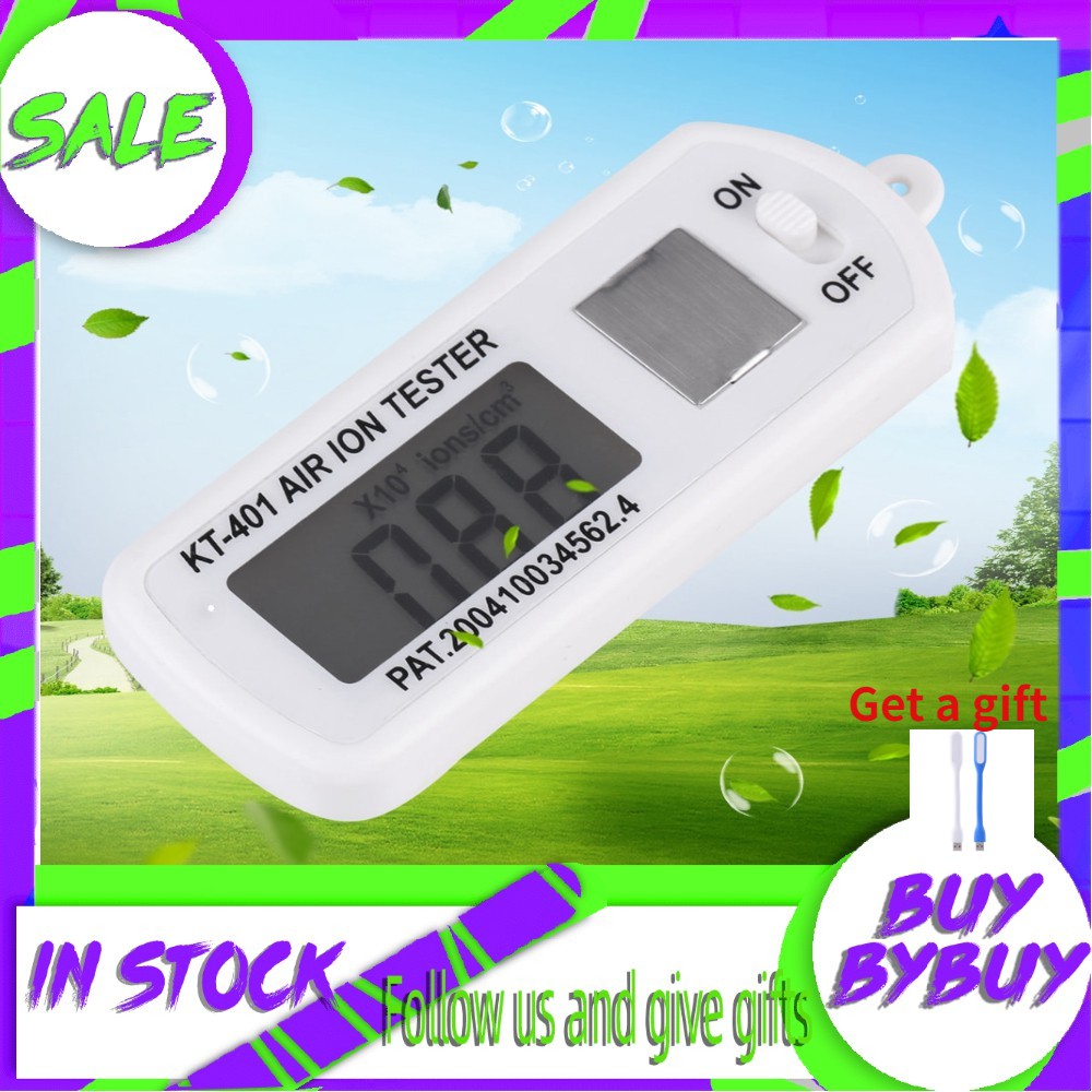 ve Positive Ions Anion ve & New Mini Air Ion Tester Meter Counter Negative 