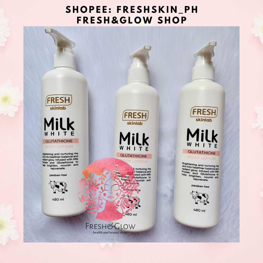 fresh milk lotion