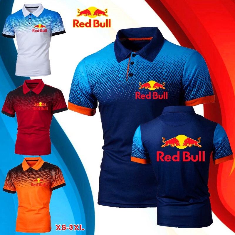 red bull polo t shirt