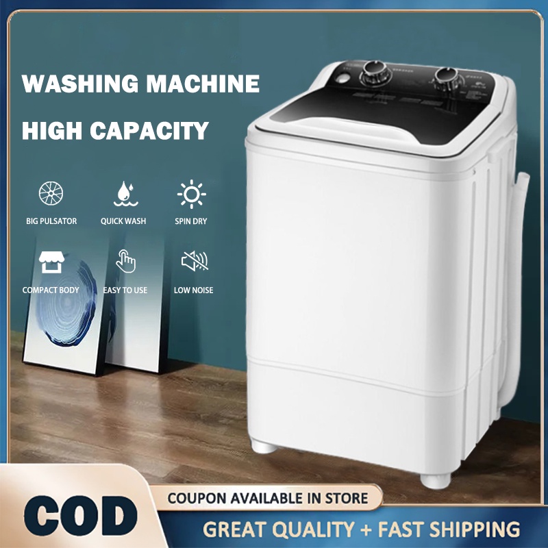 8 KG Top Load Fully Automatic Washing Machine Sterilization Mini