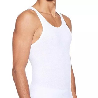 Hanes 3Pcs 100% cotton White sando for Men's (Pack of 3pcs) | Shopee ...