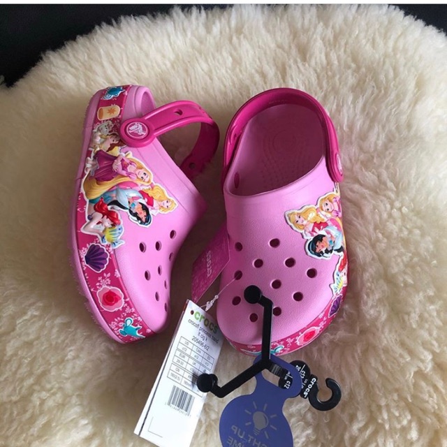 princess crocs