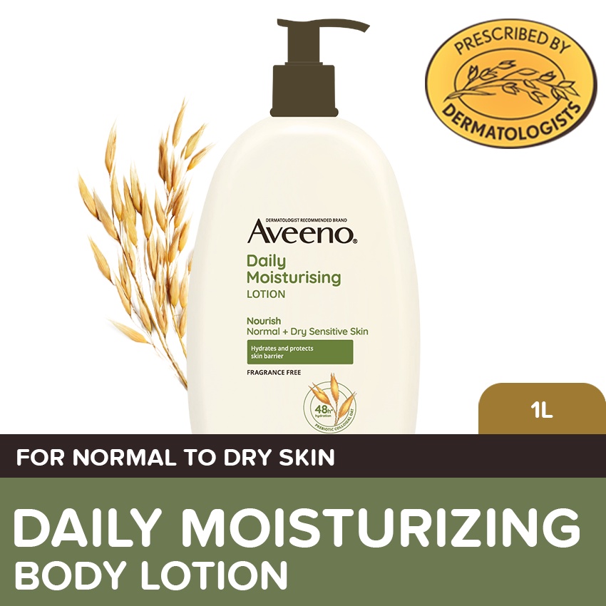 Aveeno Daily Moisturizing Body Lotion 1L Moisturizing Lotion for