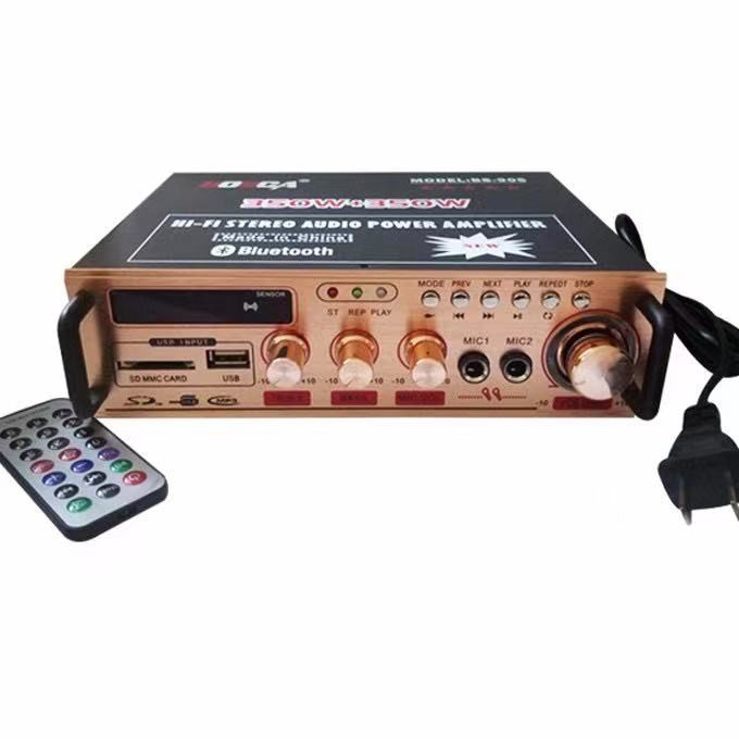 BS-905 USB/SD FM Stereo Audio Power Amplifier with Bluetooth | Shopee