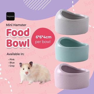 MINI Hamster Food Bowl Small Animals Ceramic Food Bowl for Hamsters