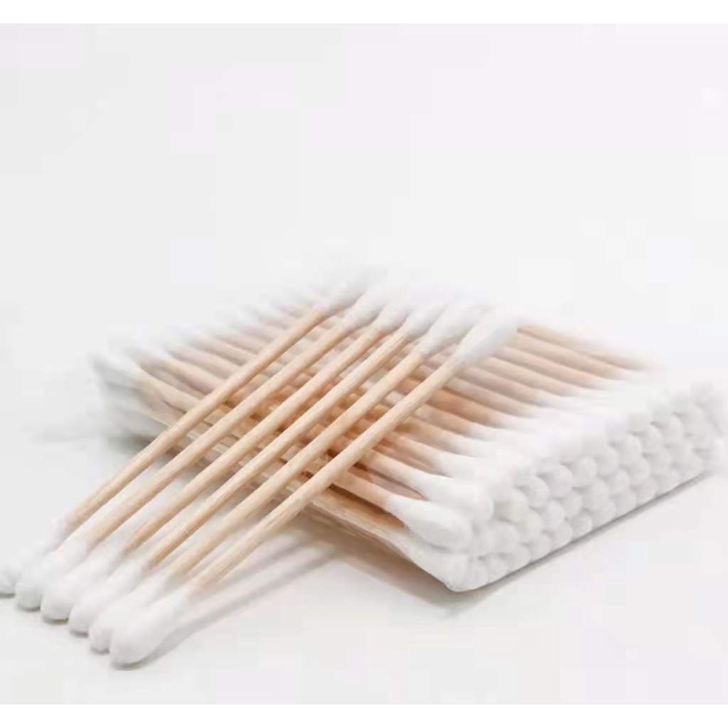 LUCKY STAR Bamboo Cotton Buds 80 pcs. for 24 pack; Affordable, and