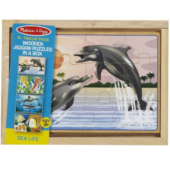 melissa and doug 4 puzzles in a box