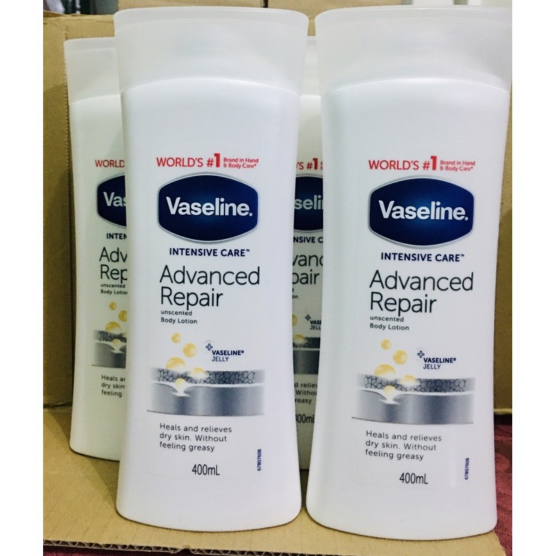 Eczema Cure Vaseline Intensive Care Body Lotion, Advanced Repair