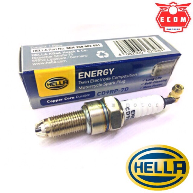 Hella Twin Electrode Spark Plug •Hella Sparkplug | Shopee ...