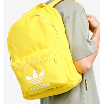 yellow backpack adidas