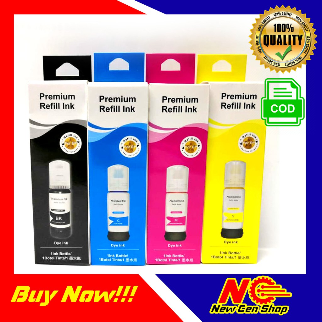 Ink For Epson 003 Premium Refillable Ink For L3110 L3111 L3150 003 Refill Ink Shopee Philippines 3065
