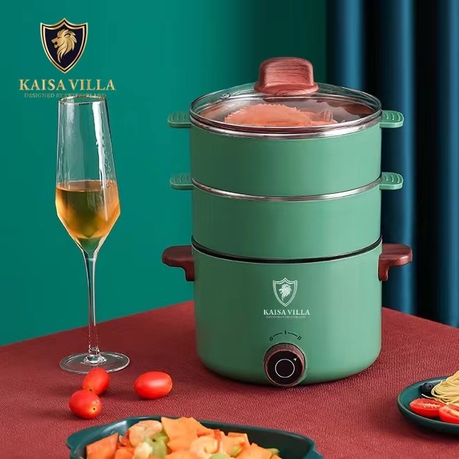 Jennysy1978 Kaisa Villa electric steamer 3 layer stainless electric