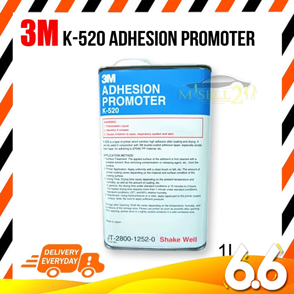 3M Remover Adhesion Promoter Primer K520 Cleaning 1L Shopee Philippines
