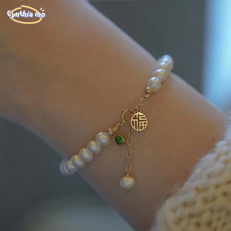 Light Luxury Exquisite Vintage Lucky Fortune Bracelet CM Shopee