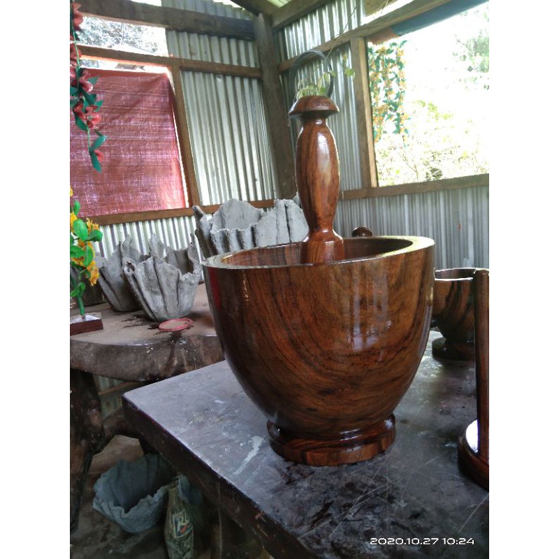 big-mortal-and-pestel-magkuno-wood-shopee-philippines