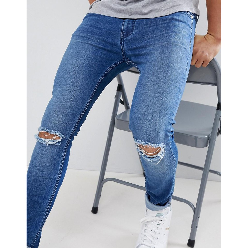 levis knee ripped jeans