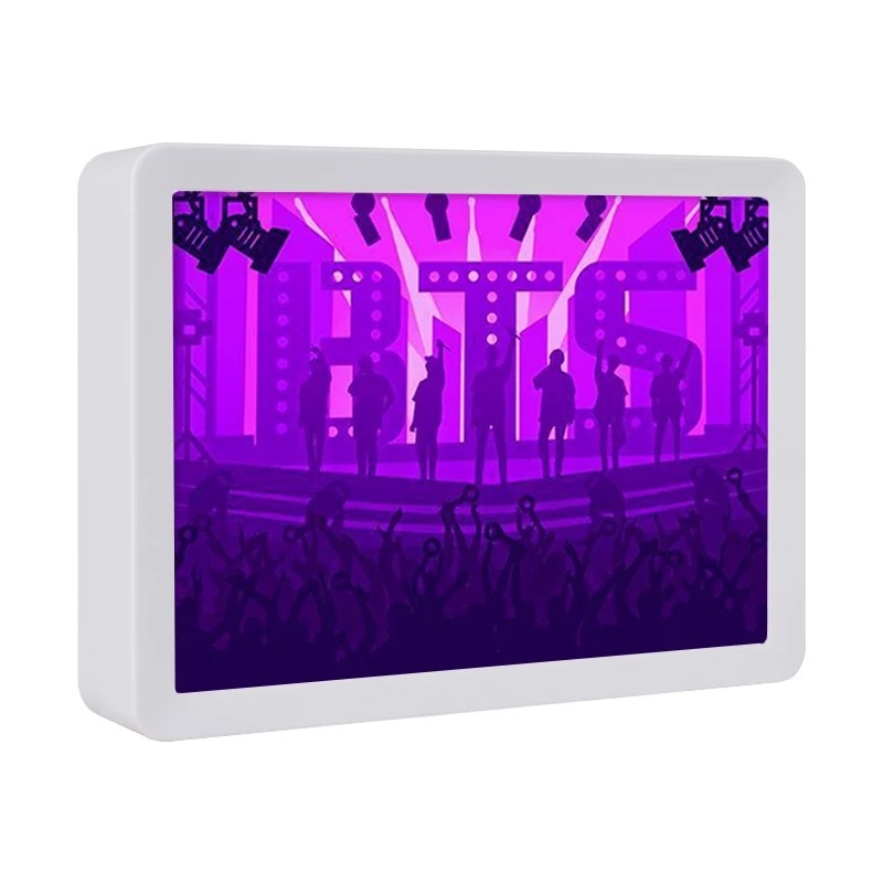 BTS Night Lamp LED Light Box Bangtan Boys Kpop | Shopee Philippines