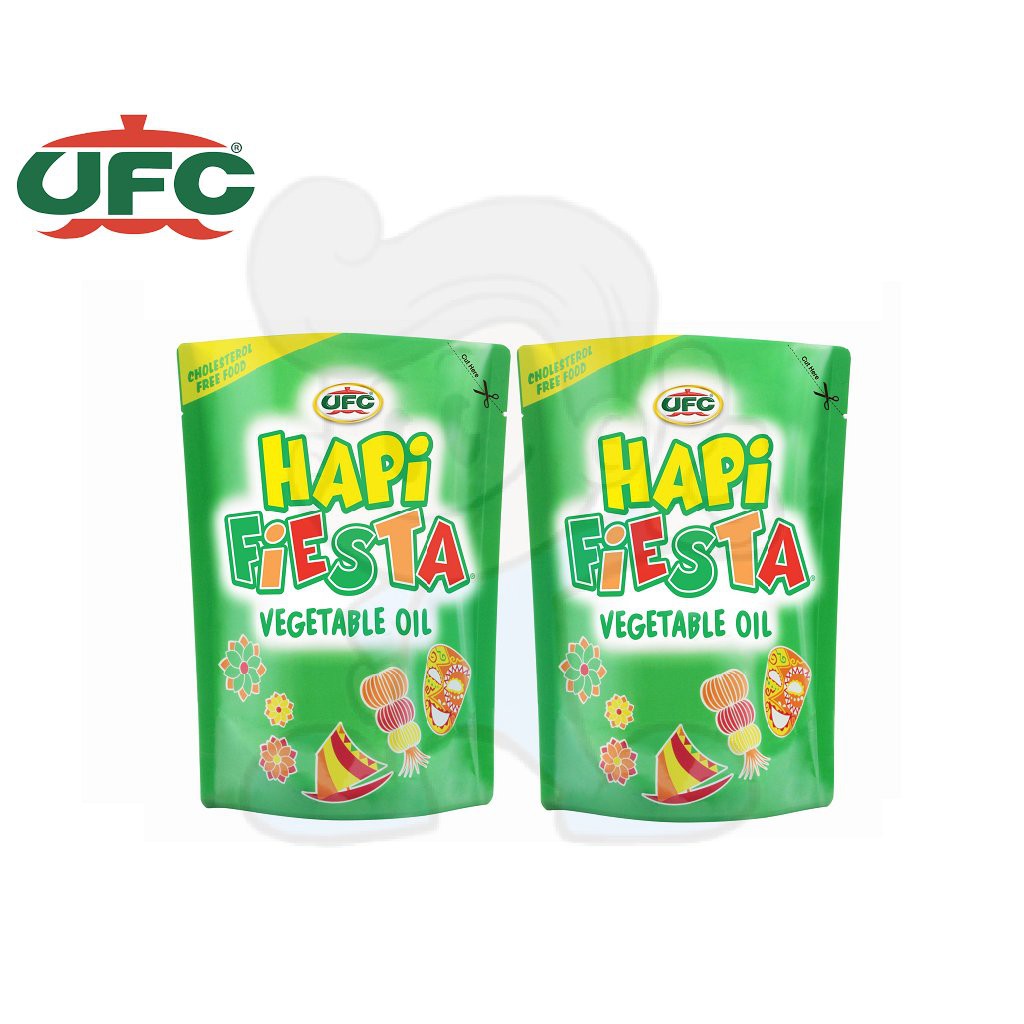 UFC Hapi Fiesta Vegetable Oil, ( 2 x 2 Litres ) Shopee Philippines
