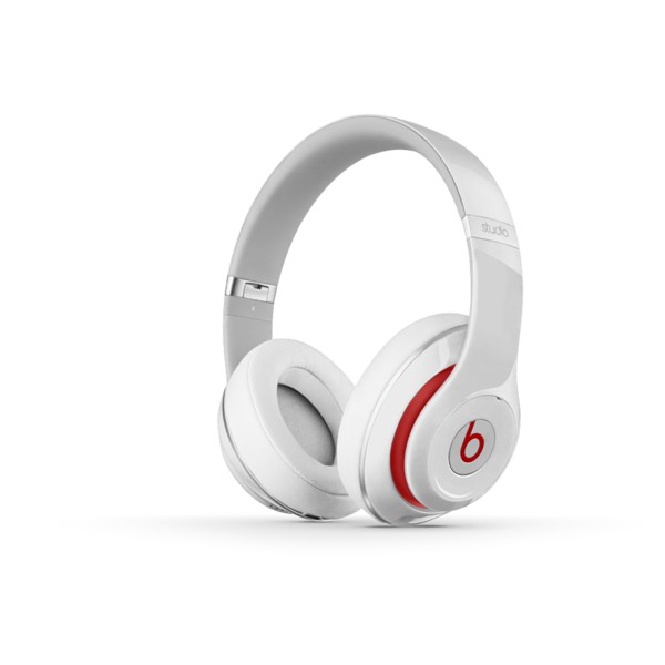 beats headphones red and white