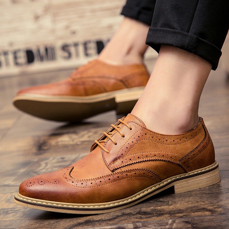 casual leather dress shoes