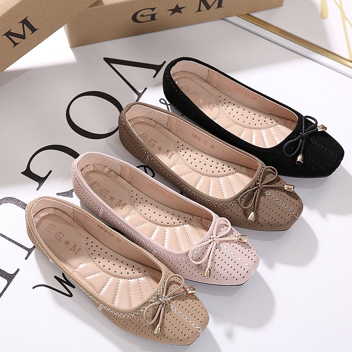 Women Fashion Flat doll shoe Korean Shoes GM78-13# | Shopee Philippines