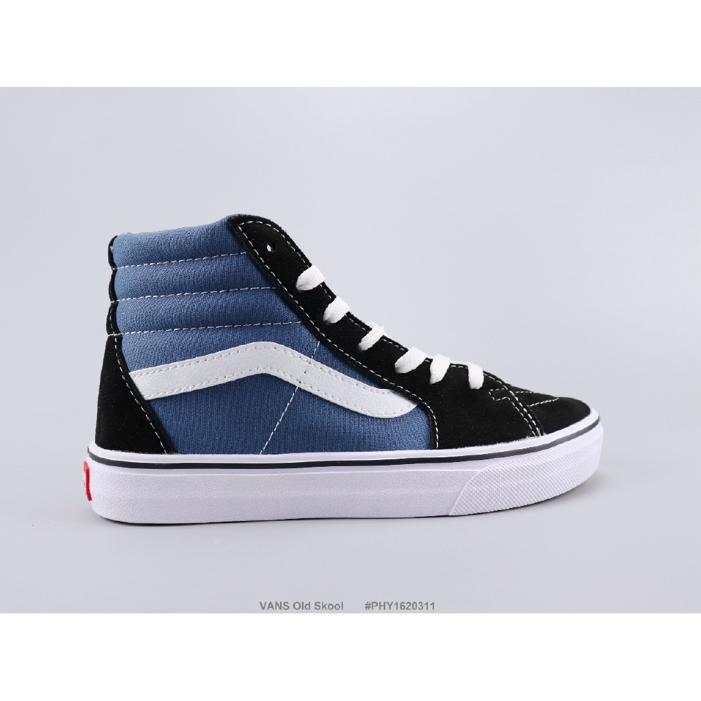 vans old skool blue high top