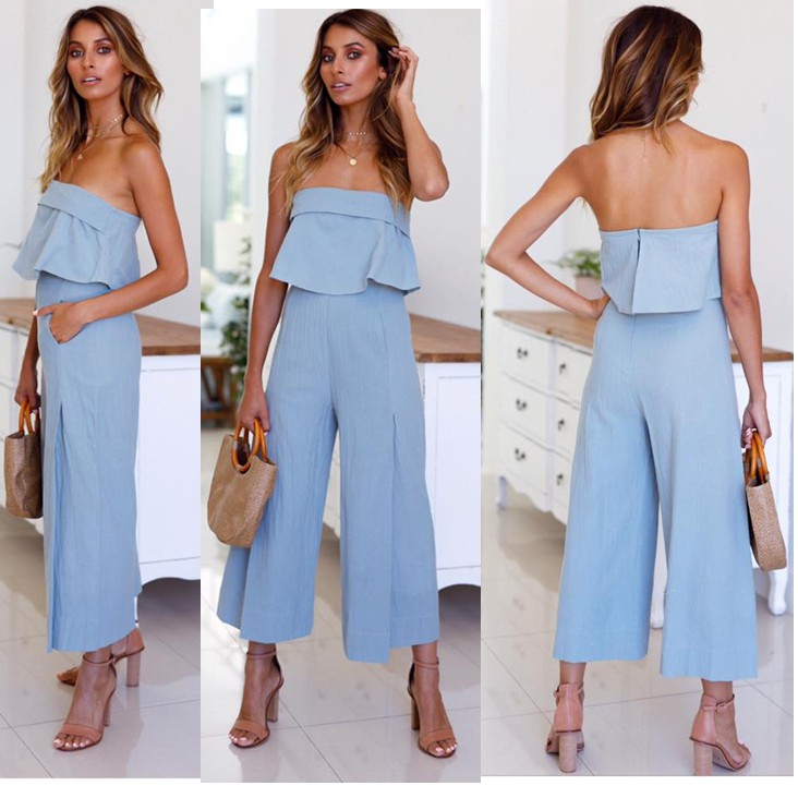tube jumpsuit formal