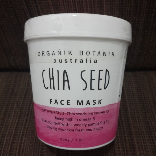 Organik Botanik Chia Seed Face Mask Shopee Philippines