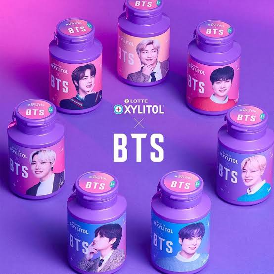 BTS x Xylitol Limited Edition Collection Korean Release (RANDOM