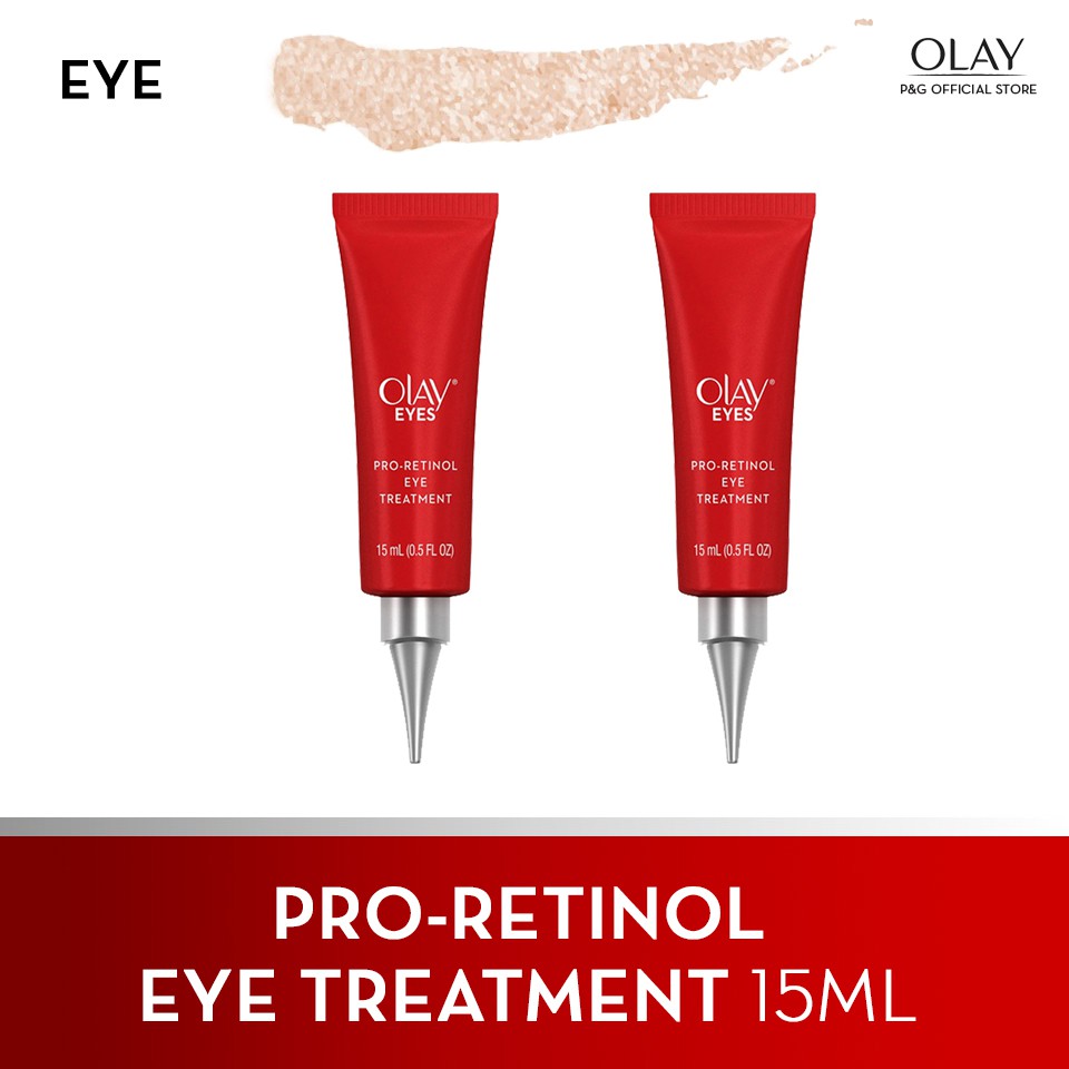 Olay ProRetinol Eye Treatment 15mL Set of 2 (Skincare/Eye Cream/Anti