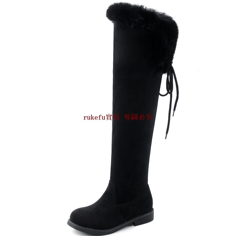 black high boots for girls