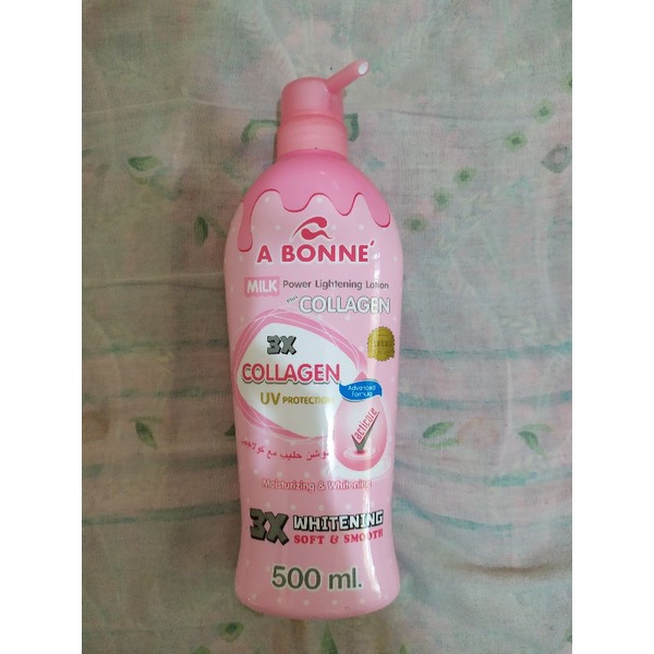 Abonne milk power lighthening with collagen (used once) | Shopee ...