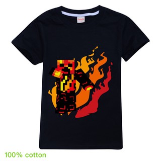 New Roblox Fgteev The Family Game T Shirts For Girls Kids T Shirts Big Boys Short Sleeve Tees Children Cotton Funny Tops Shopee Philippines - boys girls kids roblox fgteev the family games summer short sleeve