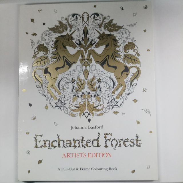 Download Original Enchanted Forest Adult Coloring Book Artist Edition Shopee Philippines