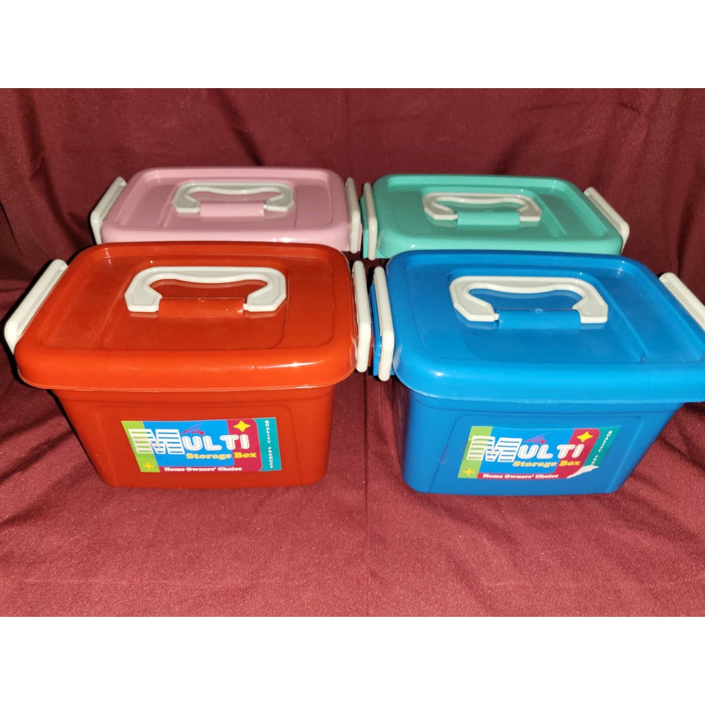 SALE P80 High quality storage box with cover, lock and handle / CUTE