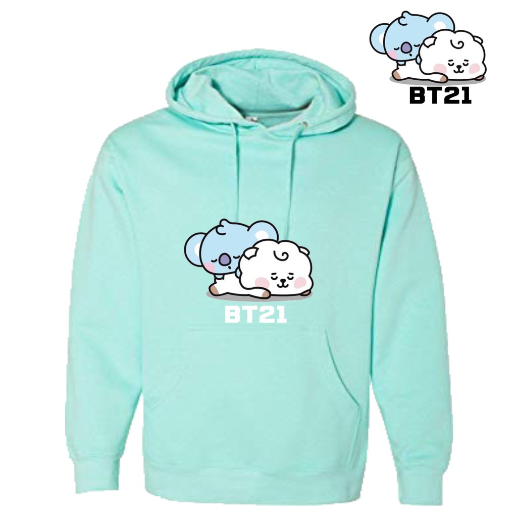 bt21 hoodie koya