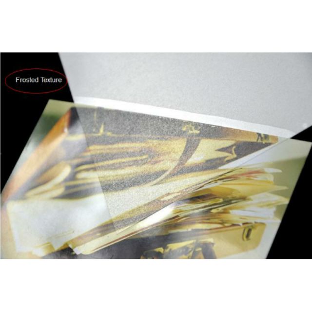 24"x60" Cold Laminating Film Matte Clear Monomeric Lamination Poster Sign Decal 