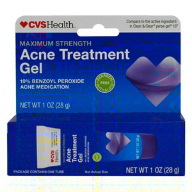 Authentic CVS Health Acne Treatment Gel 10% Benzoyl Peroxide | Shopee