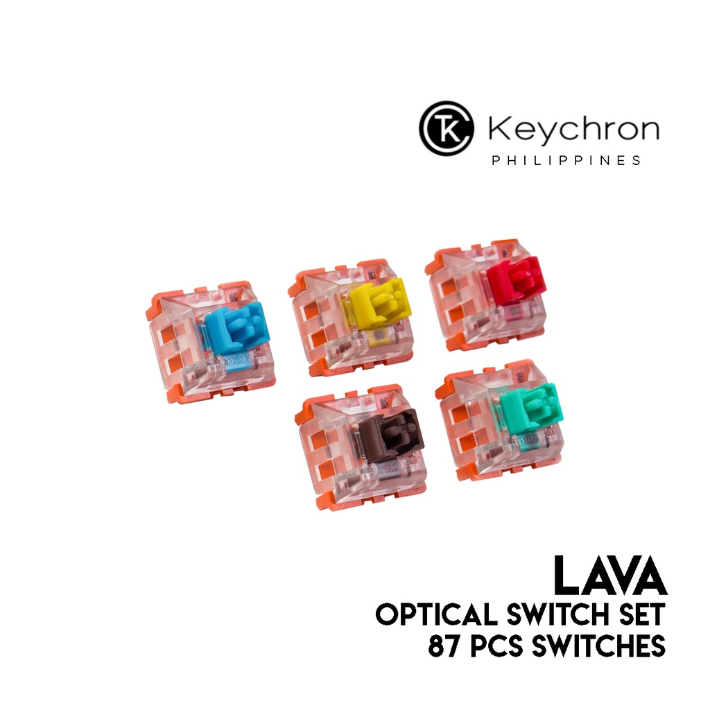 Keychron Lava Optical Switch Set of 87 Shopee Philippines