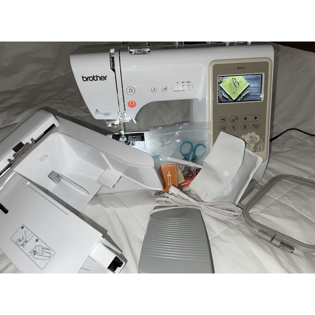Brother SE625 Computerized Sewing and Embroidery Machine Shopee
